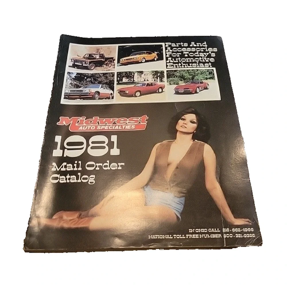 Vtg Midwest Auto Specialties 1981 Mail Order Car Parts & Accessories Catalog‎